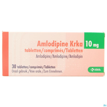 Amlodipine krka 10mg comp  30 x 10mg