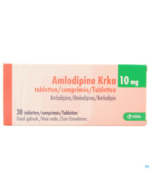 Amlodipine krka 10mg comp  30 x 10mg