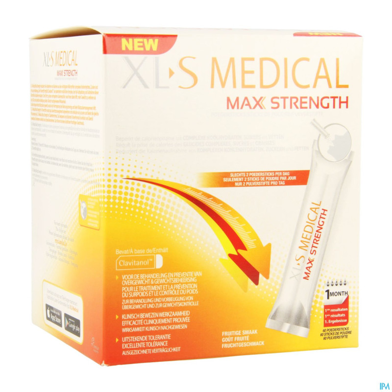 Xls med max strength    stick  60