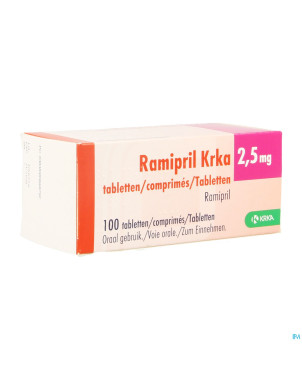 Ramipril krka  2,5mg comp 100