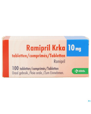 Ramipril krka 10,0mg comp 100
