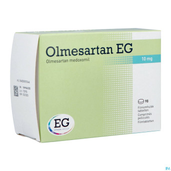 Olmesartan eg 10mg comp pell  98 x 10mg