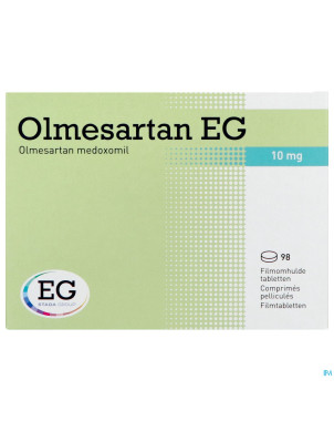 Olmesartan eg 10mg comp pell  98 x 10mg