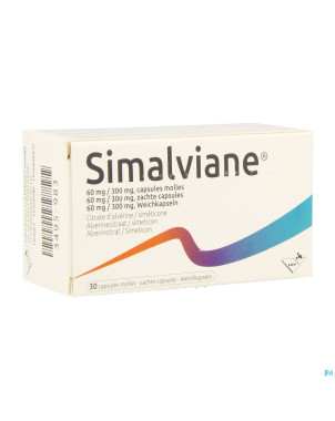 Simalviane 60mg/300mg caps molles  30