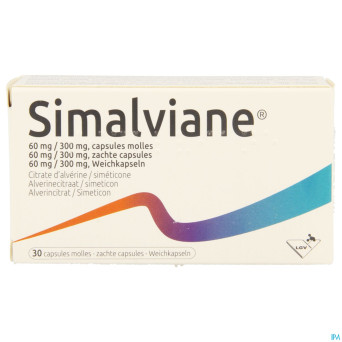 Simalviane 60mg/300mg caps molles  30