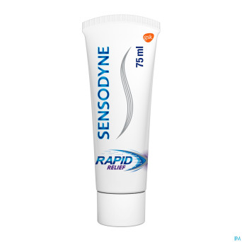 Sensodyne rapid relief dentifrice    75ml