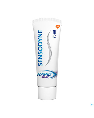Sensodyne rapid relief dentifrice    75ml