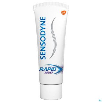 Sensodyne rapid relief dentifrice    75ml