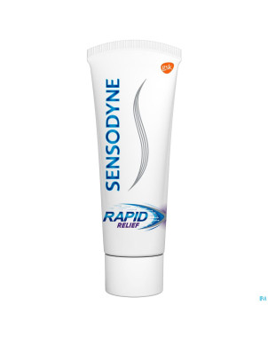 Sensodyne rapid relief dentifrice    75ml