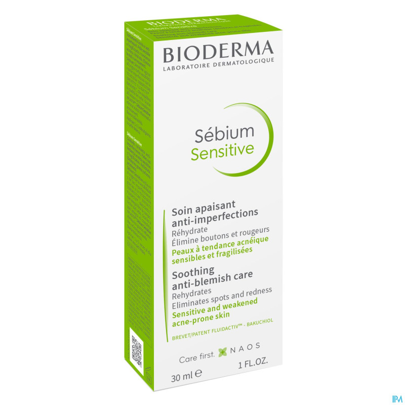 Bioderma sebium sensitive soin ap pur tube    30ml