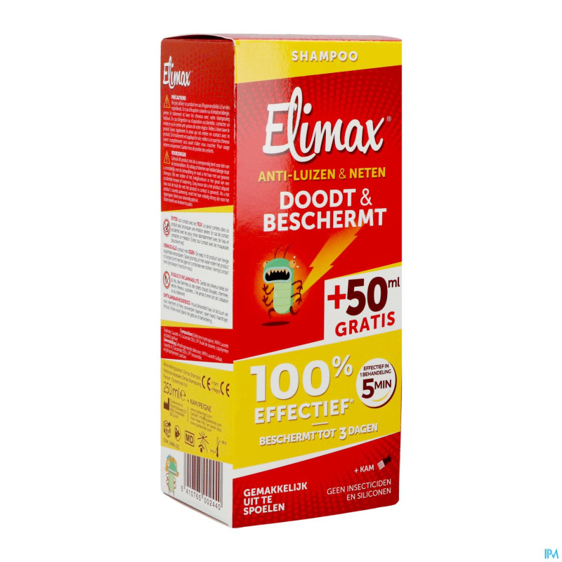 Elimax shampoo a/poux    fl 250ml