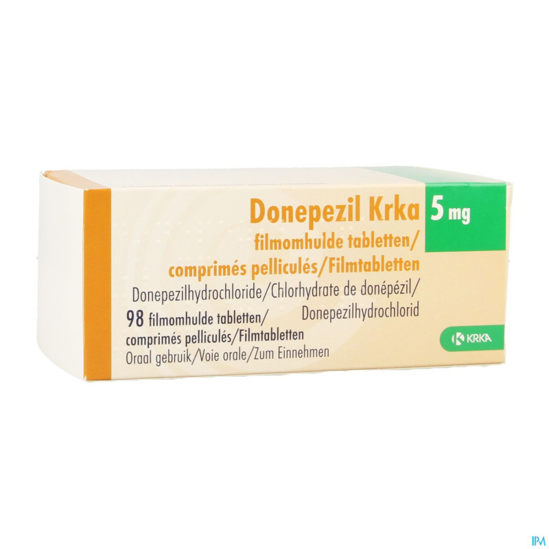 Donepezil krka  5mg comp pell 98 x  5mg