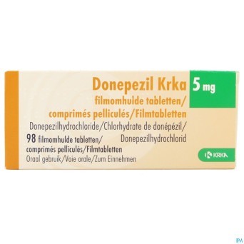 Donepezil krka  5mg comp pell 98 x  5mg