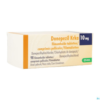 Donepezil krka 10mg comp pell 98 x 10mg