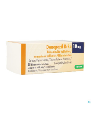Donepezil krka 10mg comp pell 98 x 10mg