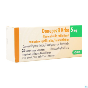 Donepezil krka  5mg comp pell 28 x  5mg