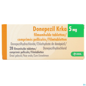 Donepezil krka  5mg comp pell 28 x  5mg