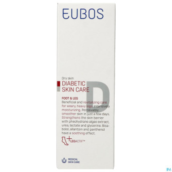 Eubos diabetics skin care pieds&jambes creme 100ml