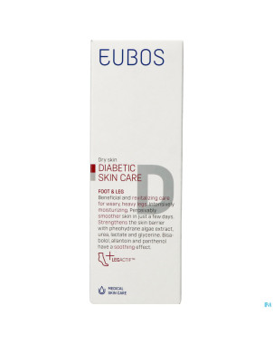 Eubos diabetics skin care pieds&jambes creme 100ml