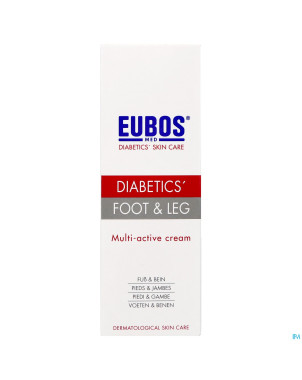 Eubos diabetics skin care pieds&jambes creme 100ml