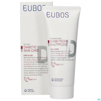 Eubos diabetics skin care pieds&jambes creme 100ml
