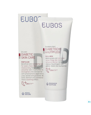 Eubos diabetics skin care pieds&jambes creme 100ml