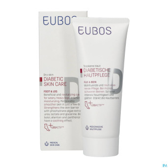 Eubos diabetics skin care pieds&jambes creme 100ml