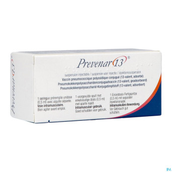 Prevenar 13 susp inj seringue prer. 1 x 0,5ml pip