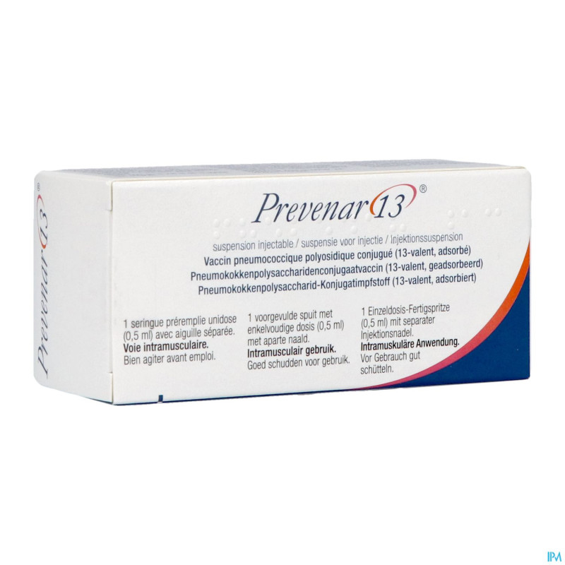 Prevenar 13 susp inj seringue prer. 1 x 0,5ml pip