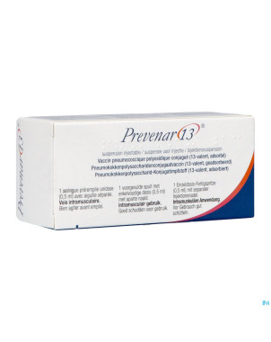 Prevenar 13 susp inj seringue prer. 1 x 0,5ml pip