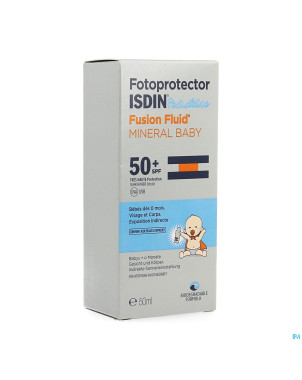 Isdin fotoprotector isdin mineral baby ip50+  50ml