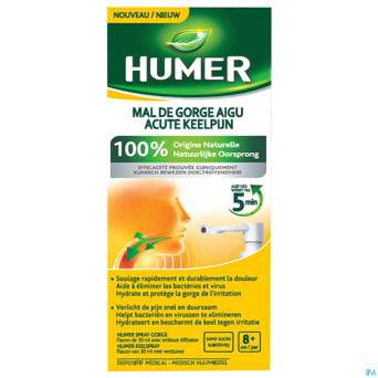 Humer pharyngite spray gorge 30ml