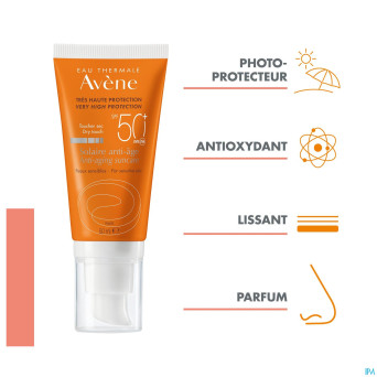 Avene sol spf50+ creme a/age    50ml