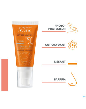 Avene sol spf50+ creme a/age    50ml