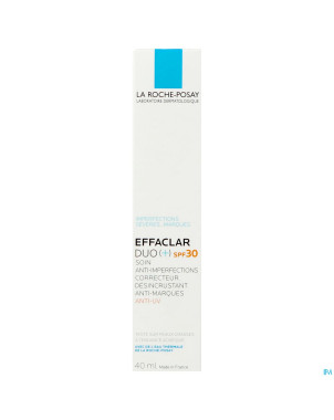 Lrp effaclar duo+ spf30 40ml