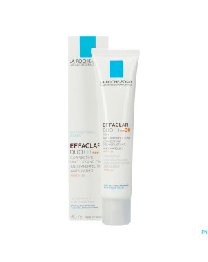 Lrp effaclar duo+ spf30 40ml