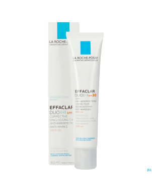 Lrp effaclar duo+ spf30 40ml
