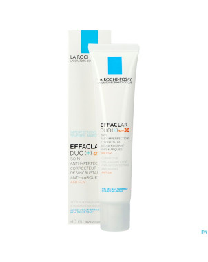 Lrp effaclar duo+ spf30 40ml