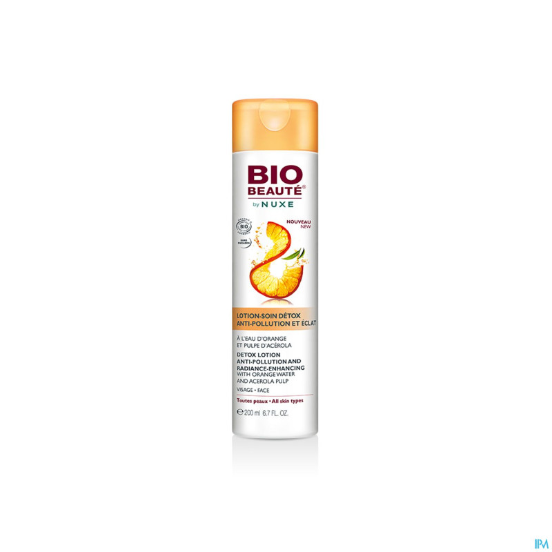 Bio beaute lotion soin detox a/pollut. eclat 200ml