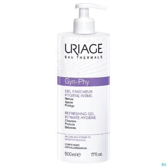 Uriage gyn-phy gel fraicheur hygiene intime 500ml