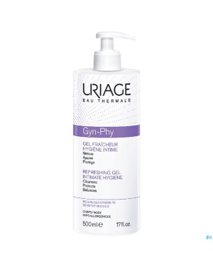 Uriage gyn-phy gel fraicheur hygiene intime 500ml