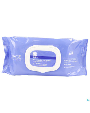 Uriage bb 1ere lingettes nettoy. 70