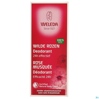 Weleda deodorant rose musquee nf 100ml