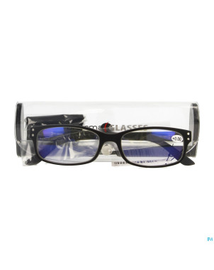 Pharmaglasses visionblue pc01 lun.lect.+0.00 black