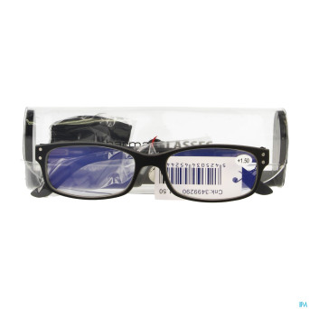Pharmaglasses visionblue pc01 lun.lect.+1.50 black