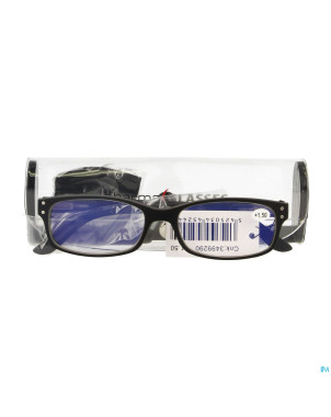 Pharmaglasses visionblue pc01 lun.lect.+1.50 black