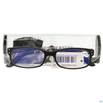 Pharmaglasses visionblue pc01 lun.lect.+1.50 black