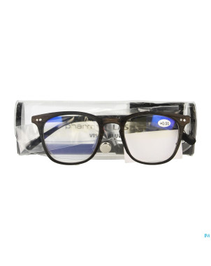 Pharmaglasses visionblue pc02 lun.lect.+0.00 brown