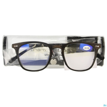 Pharmaglasses visionblue pc02 lun.lect.+0.00 brown