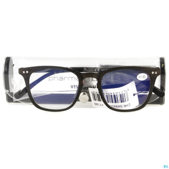 Pharmaglasses visionblue pc02 lun.lect.+1.00 brown